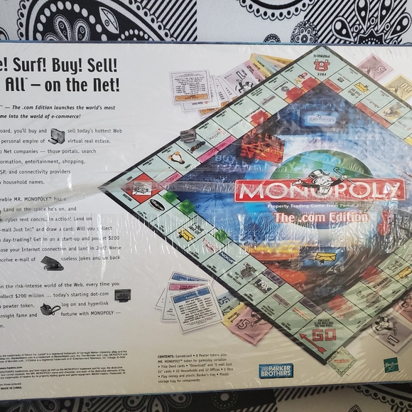 Monopoly Board Game The Dot Com Online Business Edition - Picture 3 of 7